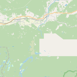 Map of Okanagan