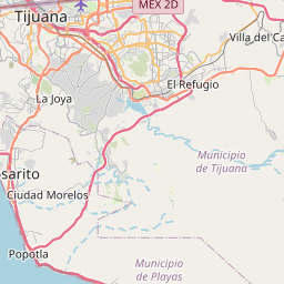 Map of Tijuana