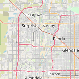 Map of Phoenix
