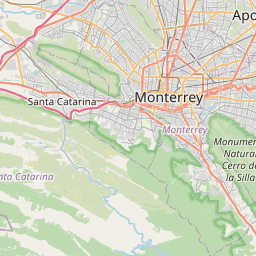 Map of Monterrey