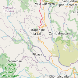 Map of Tlalpan