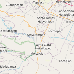 Map of Puebla