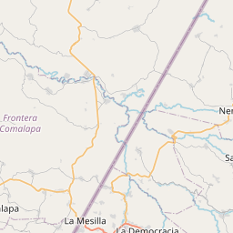 Map of Huehuetenango