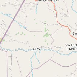 Map of Huehuetenango