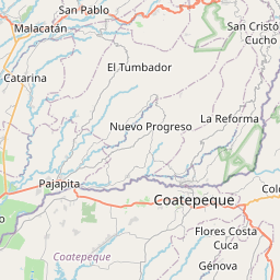 Map of Coatepeque