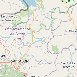 Map of Izalco