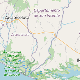 Map of Mejicanos
