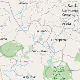 Map of Potrerillos