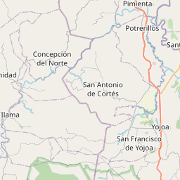 Map of Potrerillos