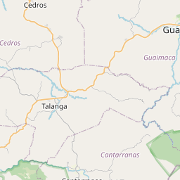 Map of Tegucigalpa