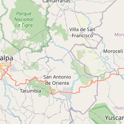 Map of Tegucigalpa