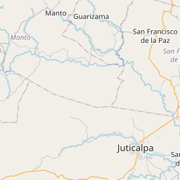 Map of Juticalpa