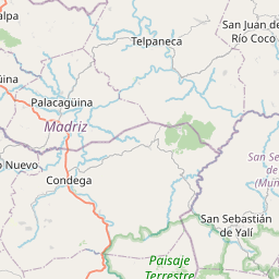 Map of Matagalpa