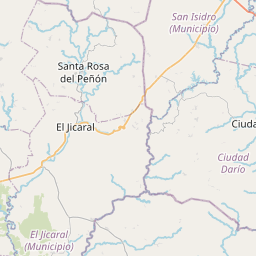 Map of Matagalpa