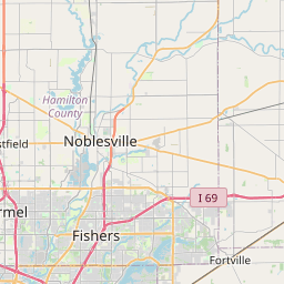 Map of Indianapolis