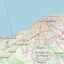 Map of Guanabacoa