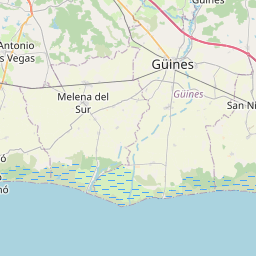 Map of Matanzas