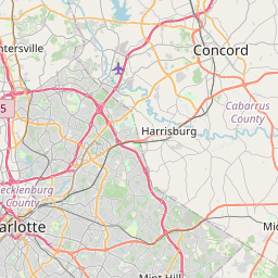 Map of Charlotte