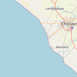Map of Chiclayo