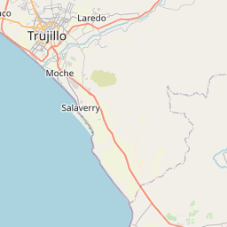 Map of Trujillo