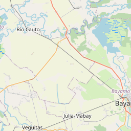 Map of Bayamo