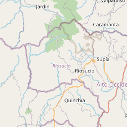 Map of Manizales