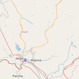 Map of Huancayo