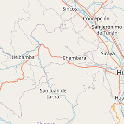 Map of Huancayo