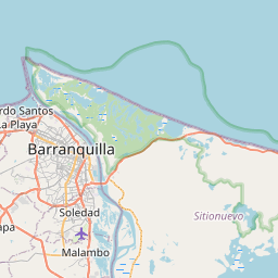 Map of Barranquilla
