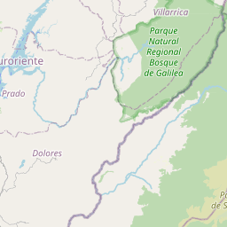 Map of Antillas