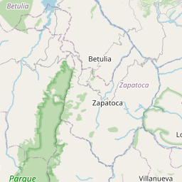 Map of Bucaramanga