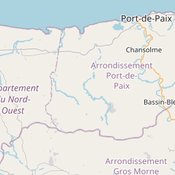 Map of Saint-Louis