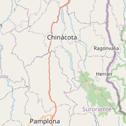 Map of Bucaramanga