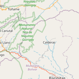 Map of Barinas