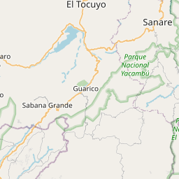 Map of Barquisimeto