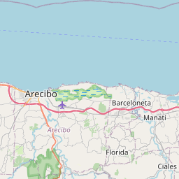 Map of Arecibo