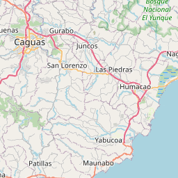 Map of Guayama