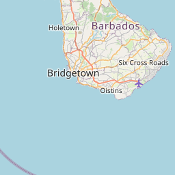Map of Bridgetown
