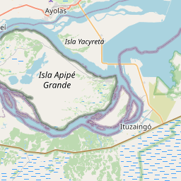 Map of Ayolas