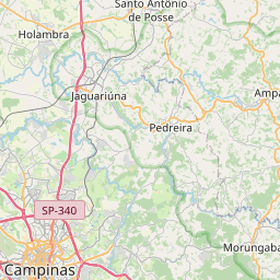 Map of Campinas