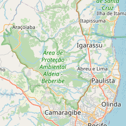 Map of Recife