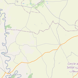 Map of Settat