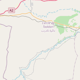Map of Taza