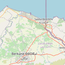 Map of Berkane