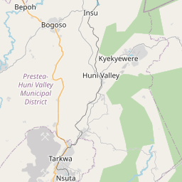 Map of Sekondi-Takoradi