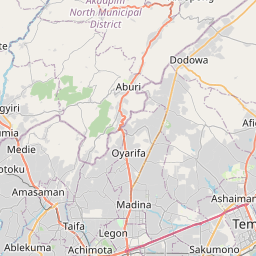 Map of Gbawe