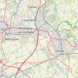 Map of Tournai