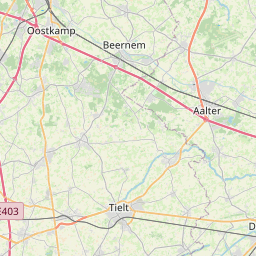 Map of Kortrijk