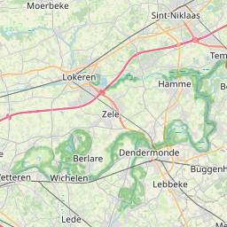 Map of Dendermonde