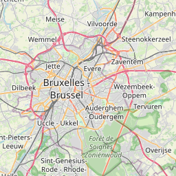 Map of Dilbeek